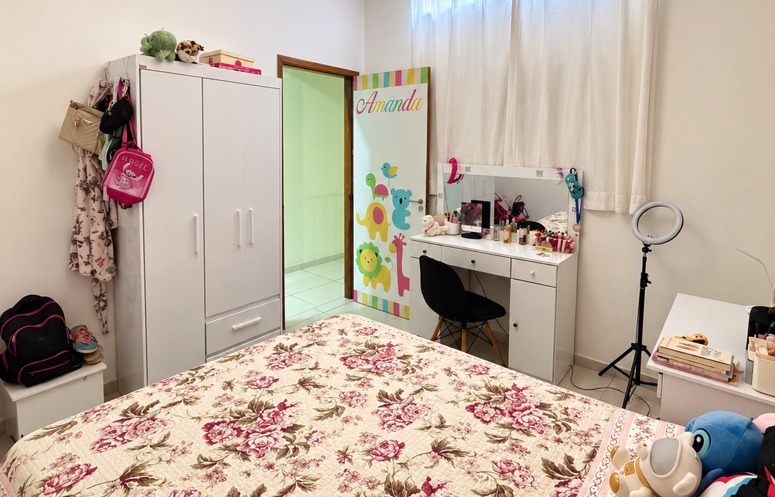 Quarto Rosa Aconchegante da Amanda